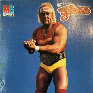 HULK HOGAN WWF MB 250pc Puzzle 4662-1